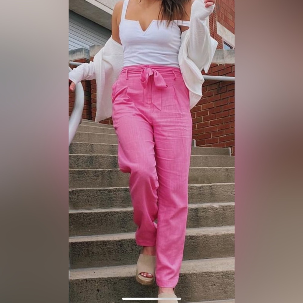 Pink pants